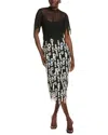 Lela Rose Midi Dress
