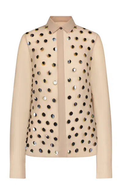 Lela Rose Moda Operandi In Brown