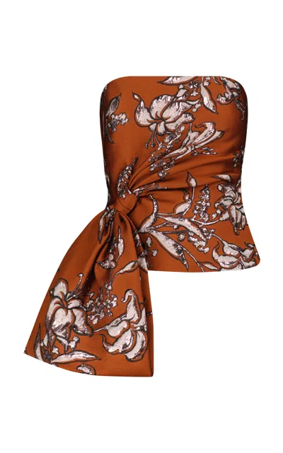 Lela Rose Moda Operandi In Orange