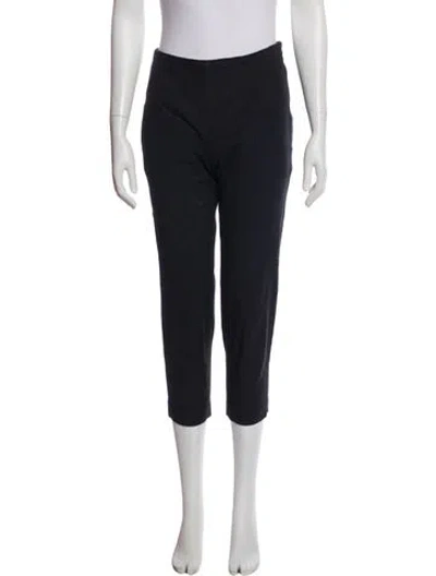 Pre-owned Lela Rose Skinny Leg Pants In Black