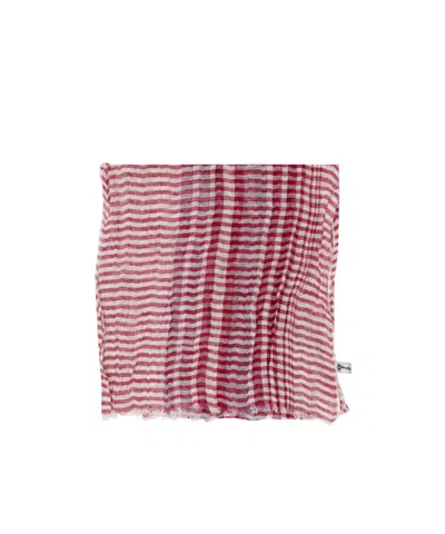 Lela Rose Striped Scarf In Pink