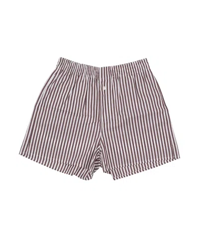Lela Rose Striped Shorts In Multi