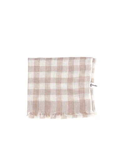 Lela Rose Tasseled Scarf In Nude