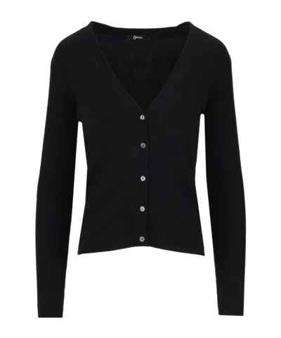 Lela Rose V-neck Cardigan In Blue