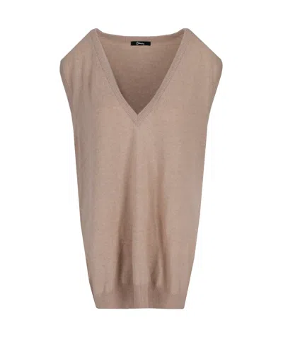 Lela Rose V-neck Knitwear In Brown