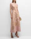 Lela Rose Women's Blair Midi Dress In Blush In Pink