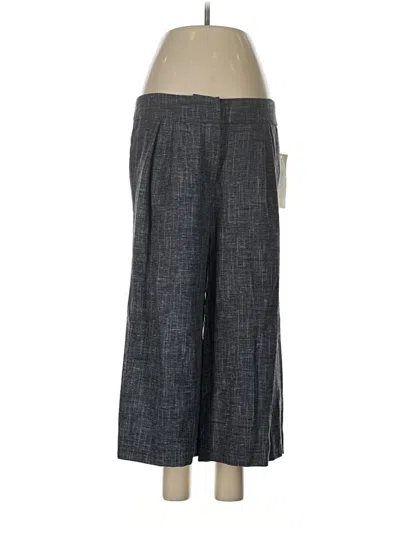 Pre-owned Lela Rose Wool Pants In Gray