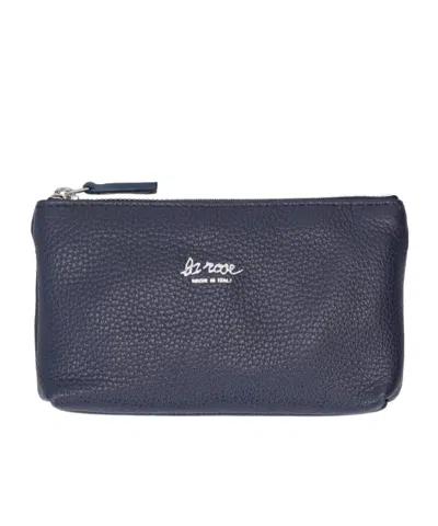 Lela Rose Zipper Clutch In White
