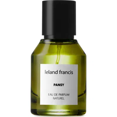Leland Francis Pansy In Transparent