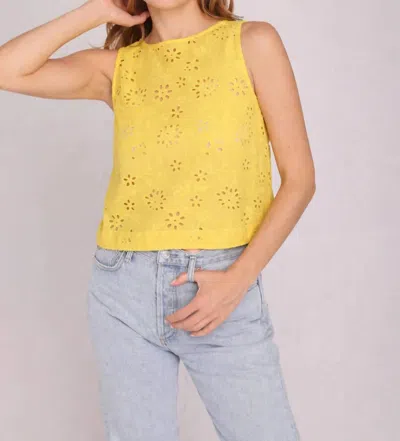 Lele De Baltzac Belsiana Top In Yellow