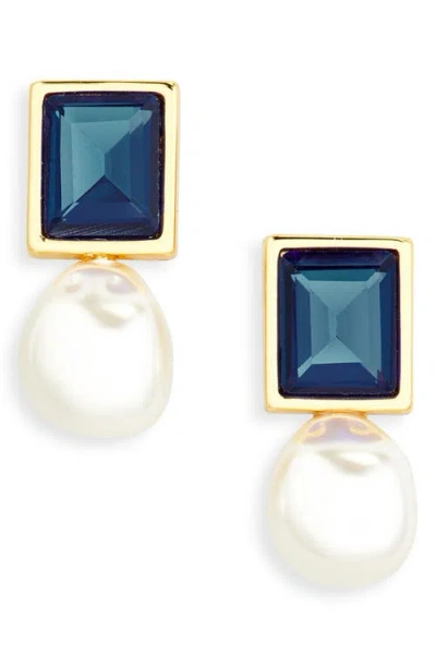 Lele Sadoughi Aegean Faux Pearl Drop Earrings