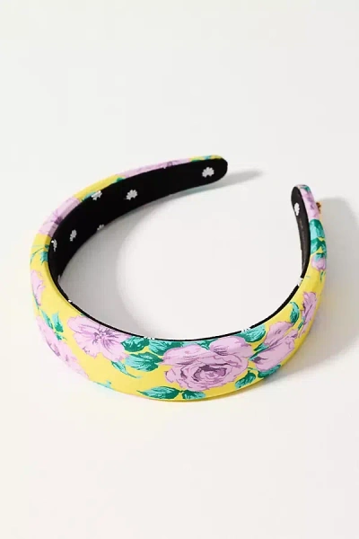 Lele Sadoughi Alice Liberty Headband In Yellow