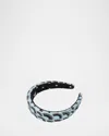 Lele Sadoughi Alice Poseidon Headband In Blue