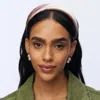 Lele Sadoughi Alice Silk Headband In Blush In Gold