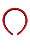 Lele Sadoughi Alice Silk Headband In Red
