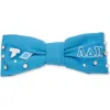 Lele Sadoughi Alpha Delta Pi Riley Bow In Blue