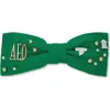 Lele Sadoughi Alpha Epsilon Phi Riley Bow In Green