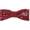 Lele Sadoughi Alpha Phi Riley Bow In Red