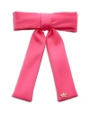 Lele Sadoughi Antoinette Neoprene Bow Barrette In Pink