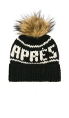 Lele Sadoughi Beanie Apres In Black