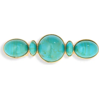 Lele Sadoughi Aventura Barrette In Blue