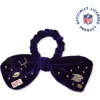Lele Sadoughi Baltimore Ravens Bow Scrunchie In Blue