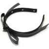 Lele Sadoughi Bardot Faux Leather Headband In Black