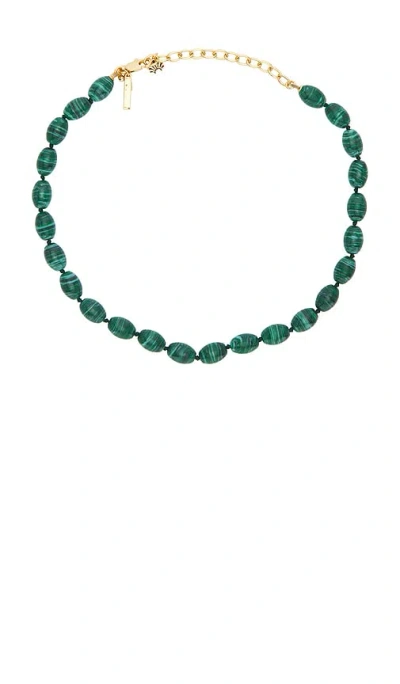 Lele Sadoughi Baroque Collar Necklace In Green