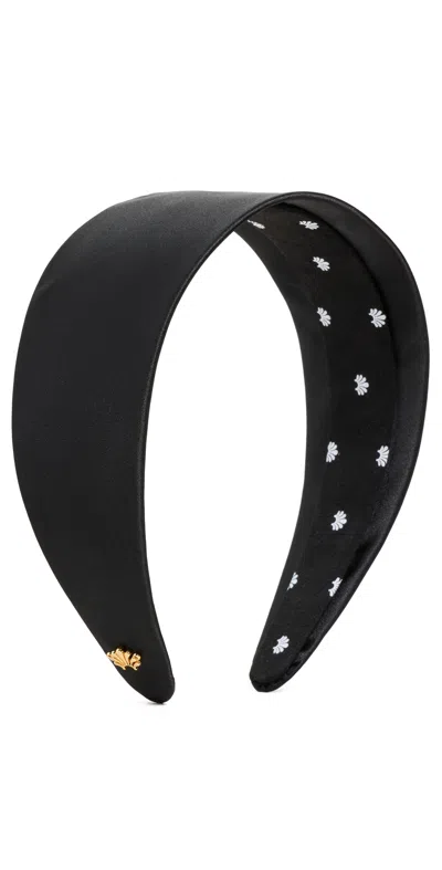 Lele Sadoughi Brigitte Headband Jet 001