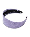 Lele Sadoughi Brigitte Seersucker Headband