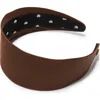 Lele Sadoughi Brigitte Wide Headband In Brown
