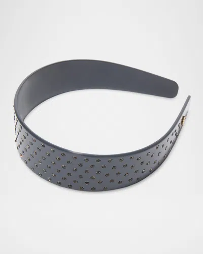 Lele Sadoughi Cher Crystal Headband In Gray