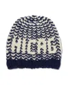 Lele Sadoughi Chicago Wool Beanie In Blue