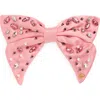 LELE SADOUGHI LELE SADOUGHI CRYSTAL CLUSTER BOW BARRETTE