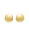 LELE SADOUGHI DISCUS BUTTON EARRINGS IN 14K GOLD PLATED