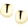 Lele Sadoughi Discus Button Stud Earrings In Gold