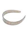 Lele Sadoughi Emma Acetate Headband In Tan