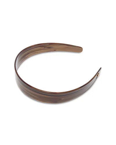 Lele Sadoughi Emma Acetate Headband In Brown