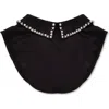 Lele Sadoughi Geo Crystal Collar In Black
