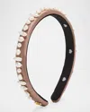 Lele Sadoughi Gigi Pearl Treasure Headband