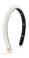 Lele Sadoughi Gigi Pearl Treasure Headband Ivory