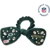 Lele Sadoughi Greenbay Bow Scrunchie In Green