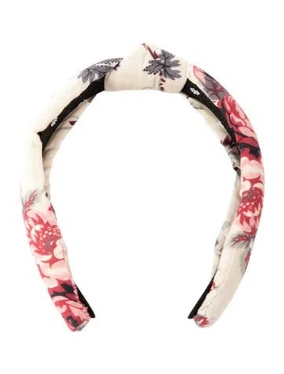 Pre-owned Lele Sadoughi Headband In Neutral