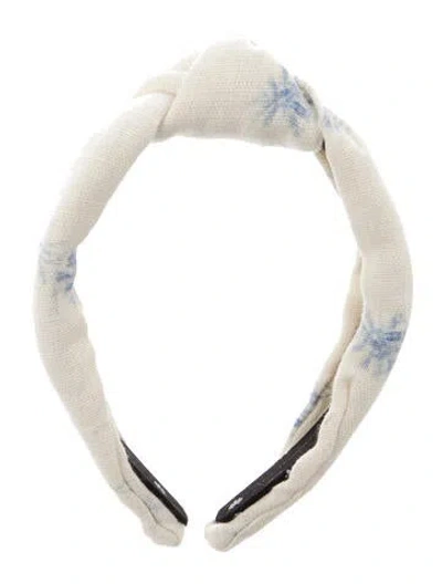 Pre-owned Lele Sadoughi Headband In Neutrals