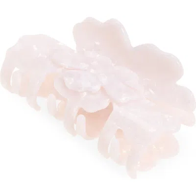 Lele Sadoughi Hibiscus Hair Claw Clip In Pink