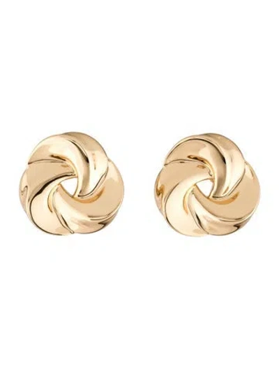 Pre-owned Lele Sadoughi Interloop Clip-on Earrings In Multicolor