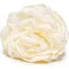 Lele Sadoughi Ivory Peony Flower Claw Clip In White