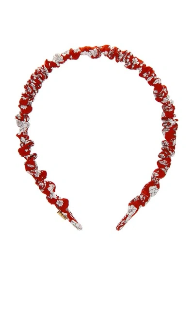 Lele Sadoughi Jessie Americana Liberty Headband In Red