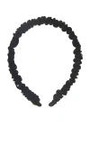 Lele Sadoughi Jessie Crystal Embellished Headband In Black