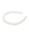 Lele Sadoughi Jessie Imitation Pearl Headband In Ivory